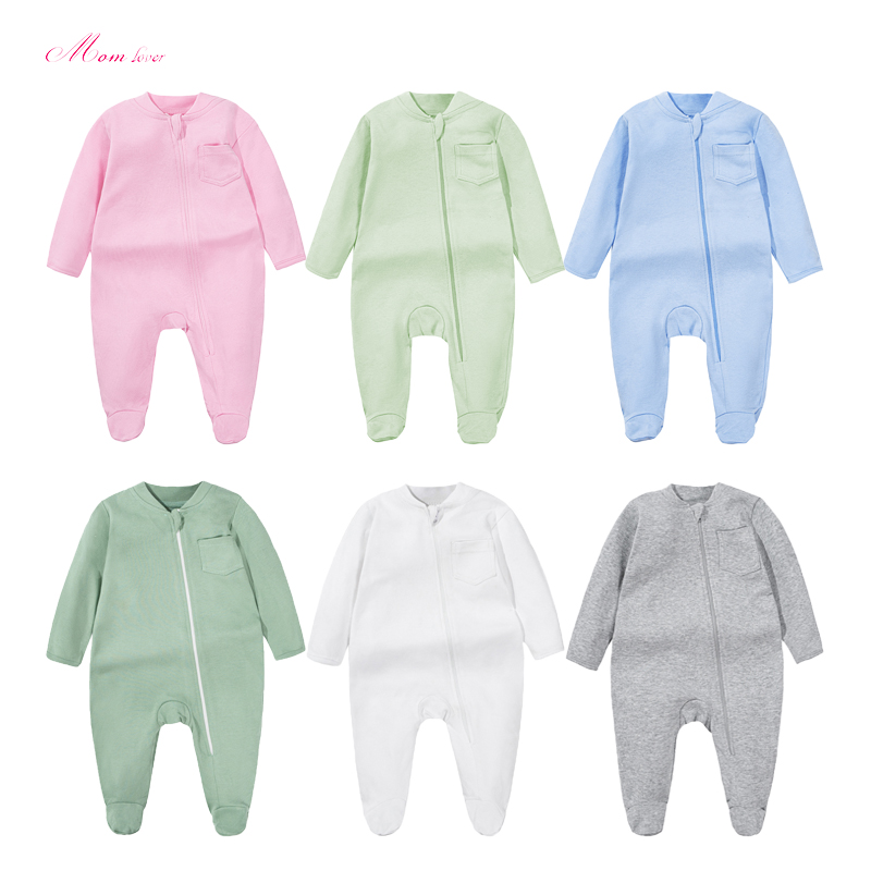 Vastasyntynyt neulottu pitkähihainen Bodysuit Jumpsuit